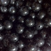 8mm Black Coloured Plastic Beads Qty 100 per pack 
